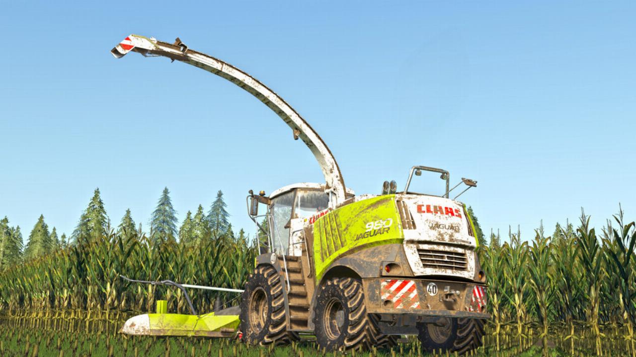 Claas Jaguar 900 Type 496