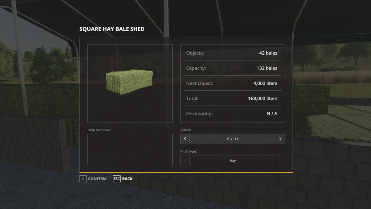 Dynamic Bale Storage Sheds