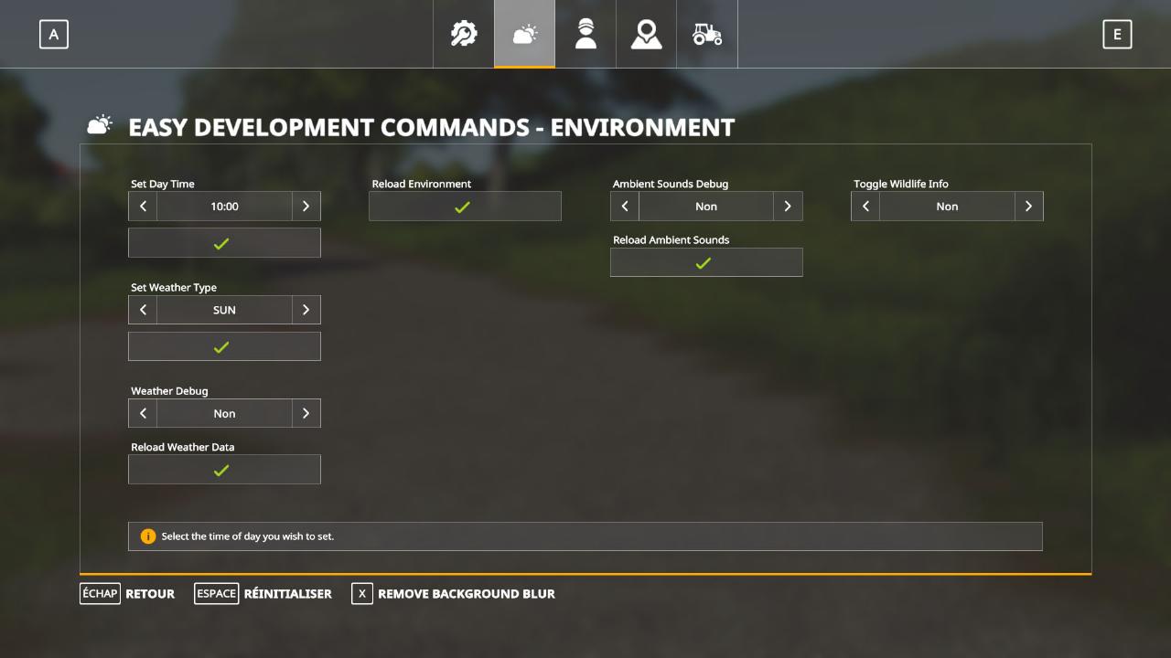 Easy Development Controls