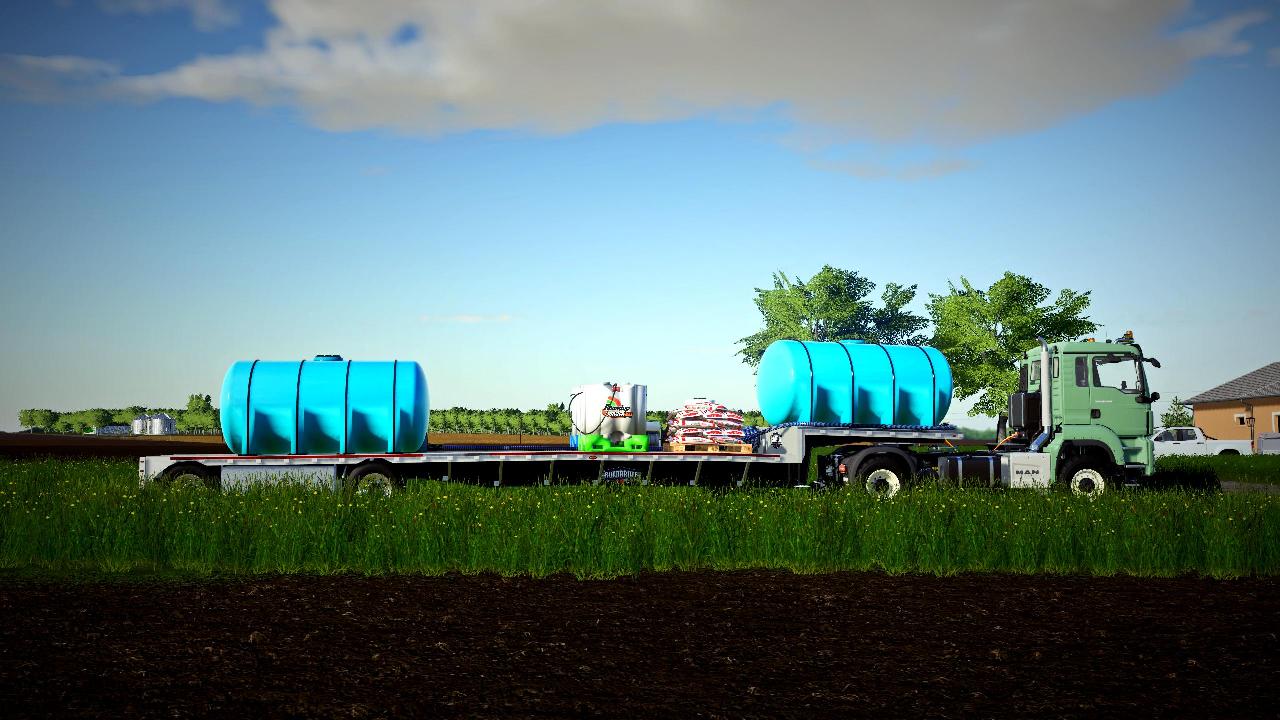 Plateau de fertilisant