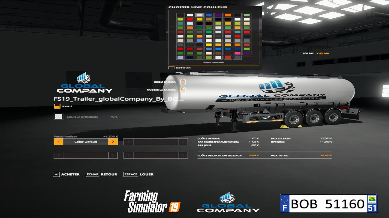 Global Company Trailers