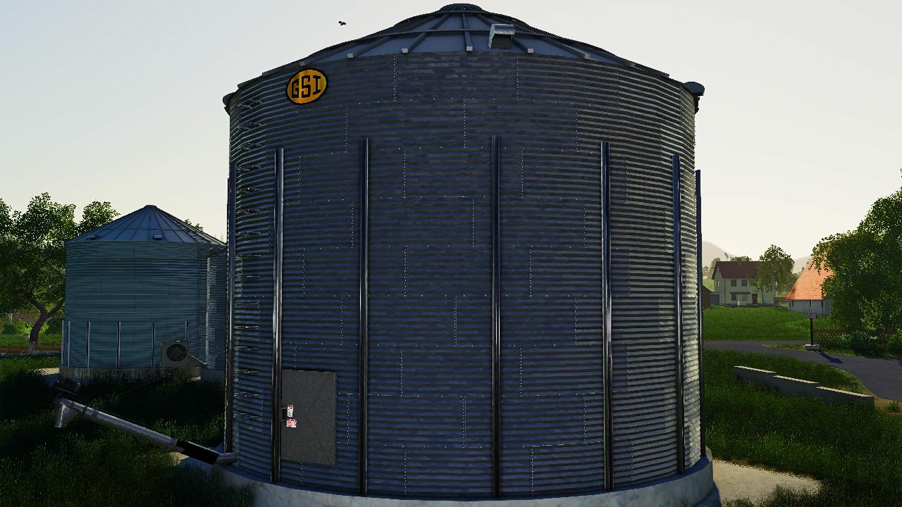 GSI, Sioux & Brock grain silo