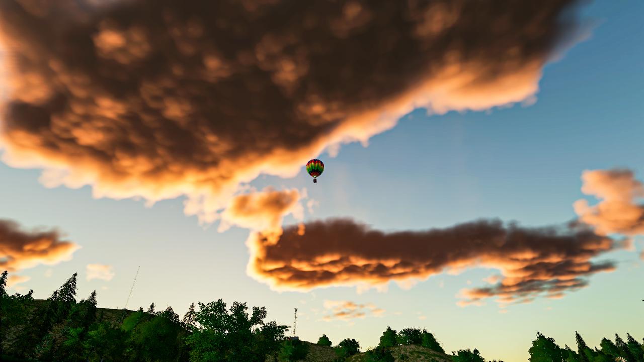 Heißluftballon