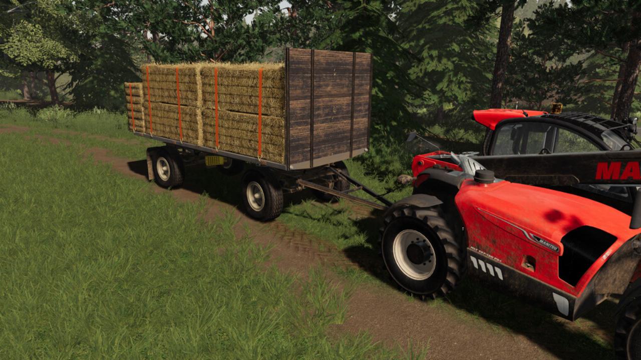 HW80 Bale Trailer