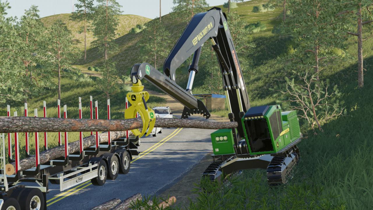 John Deere 953M Swing Loader