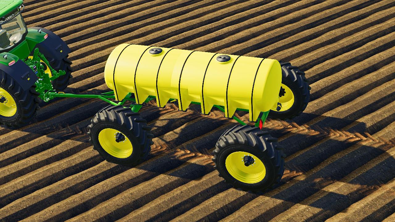 John Deere fertilizer hopper