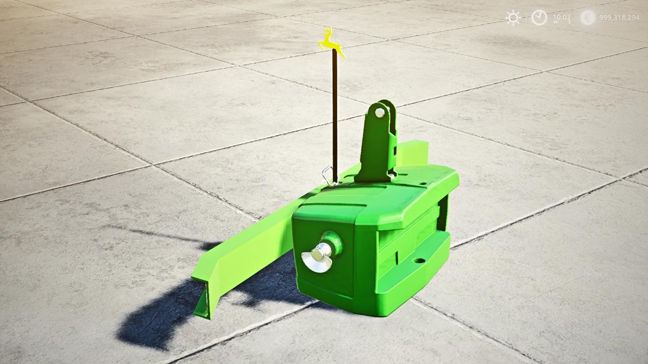 John Deere Masse Mit Stoßstange