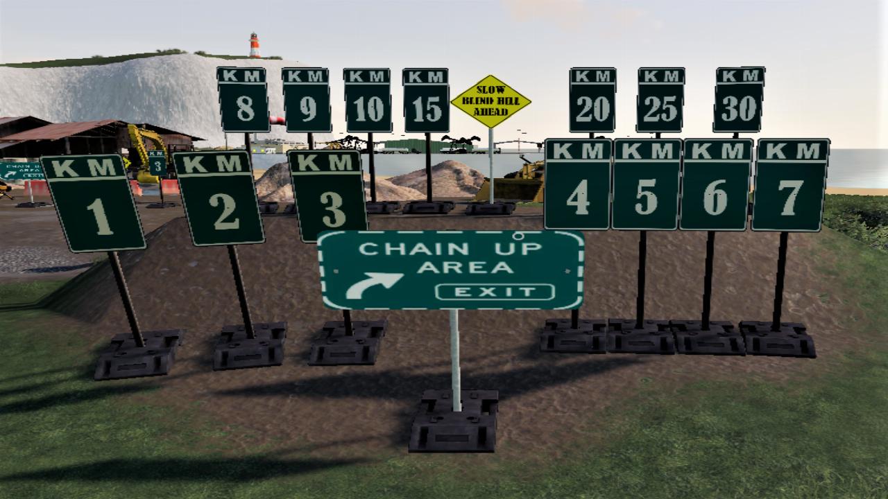 Km signs