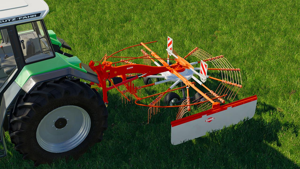 Kuhn swather