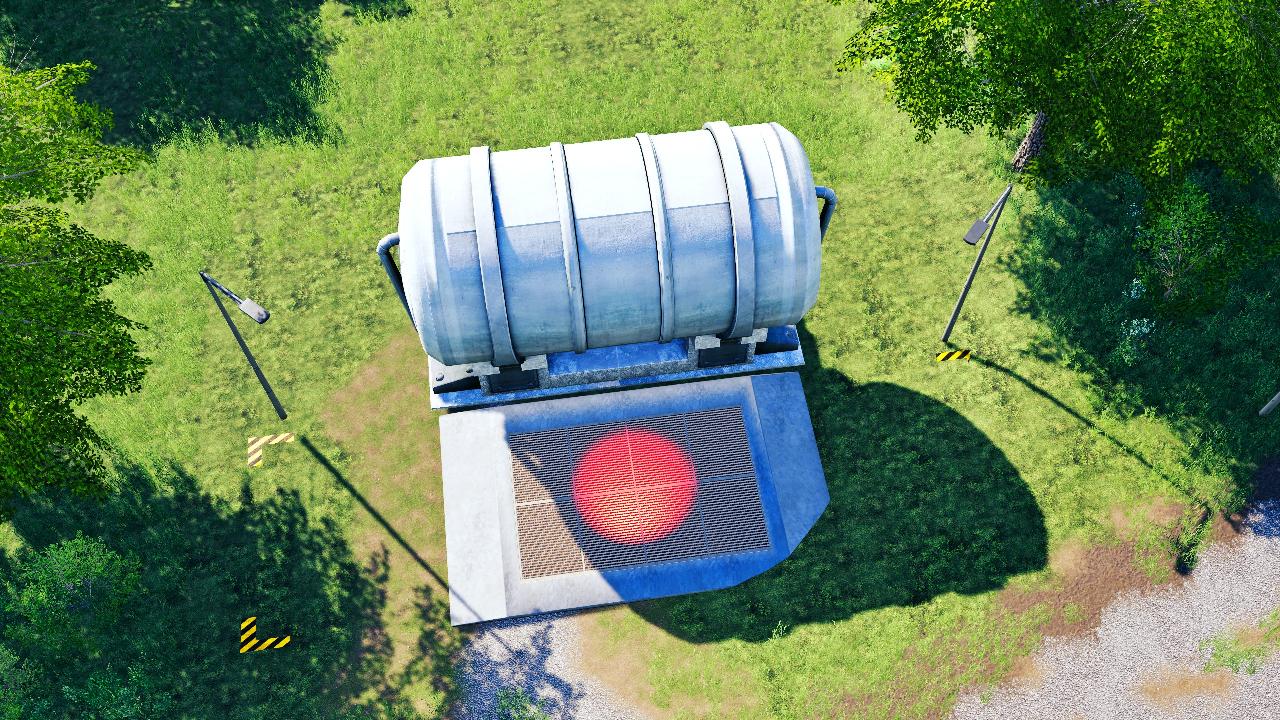 Liquid storage silo