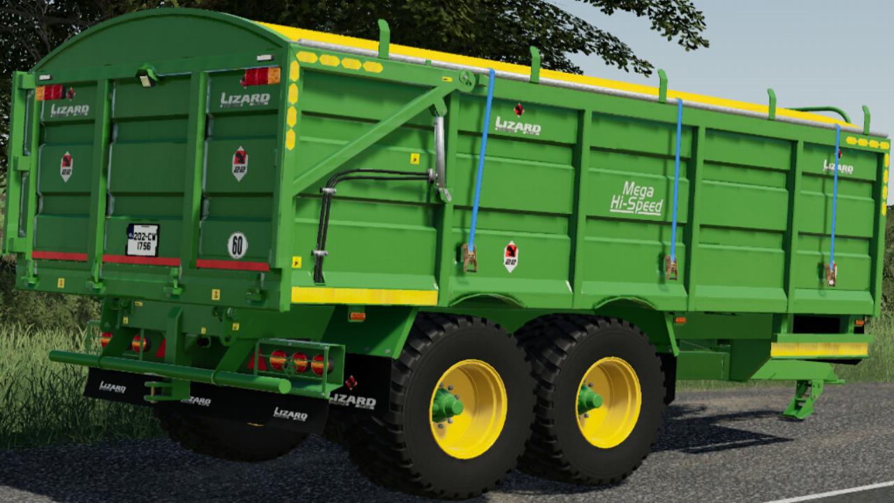 Eidechse 18F Silage Trailer