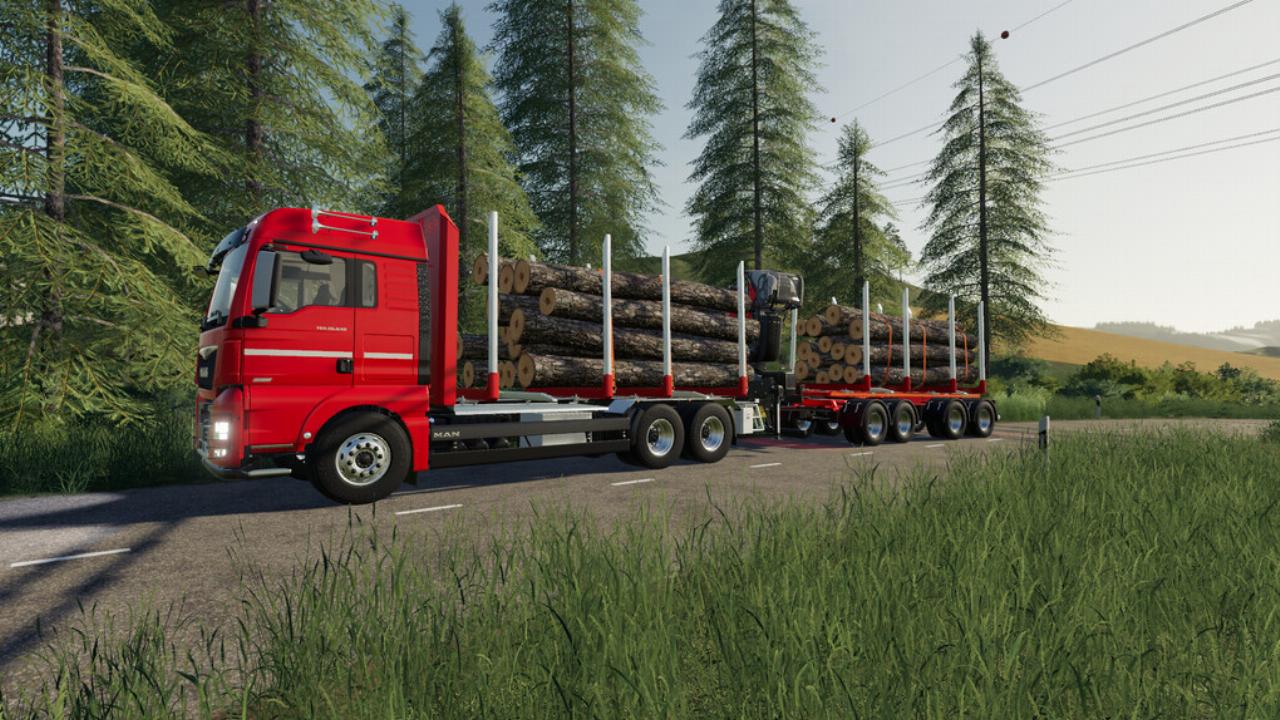 Lizard Short Timber Trailer