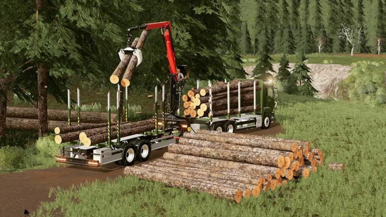 Lizard Short Wood Trailer Pack