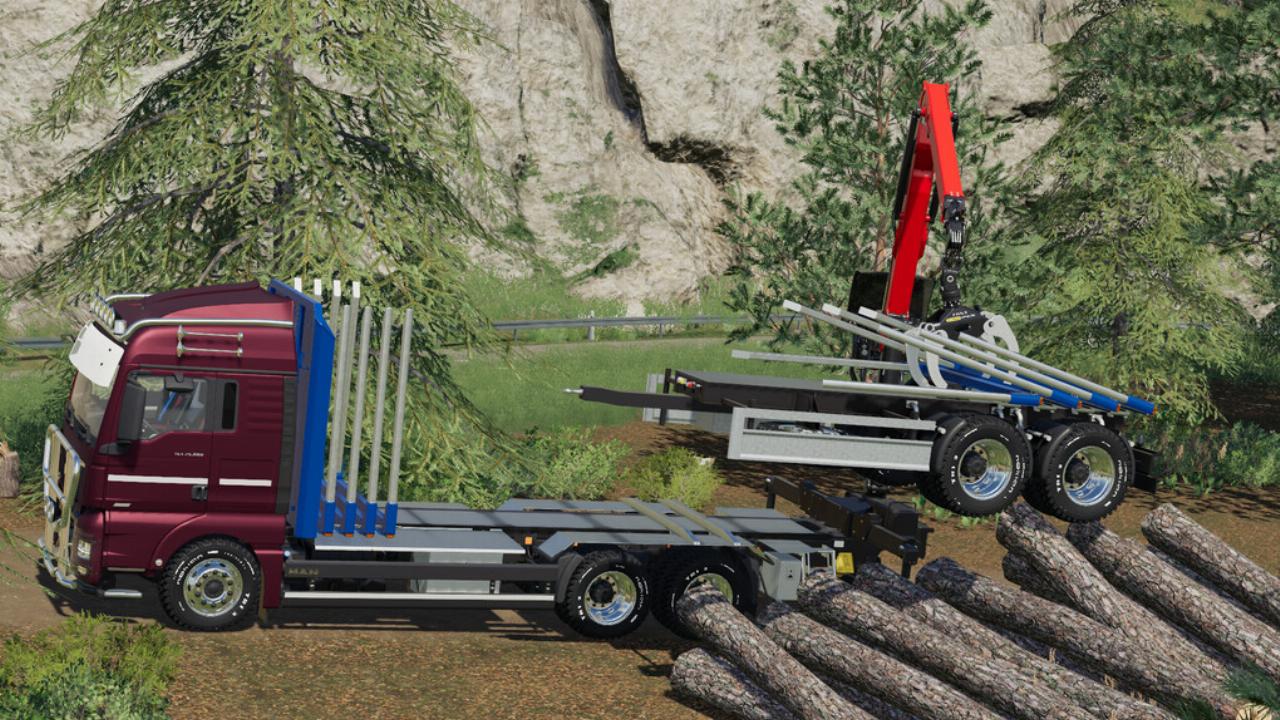 MAN TGX Spécial Forêt