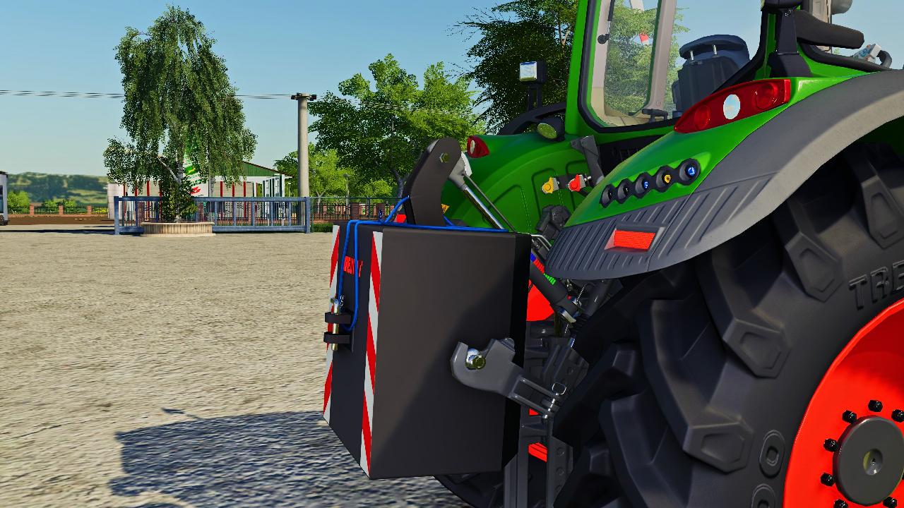 Massen Fendt 800-1250 Kg