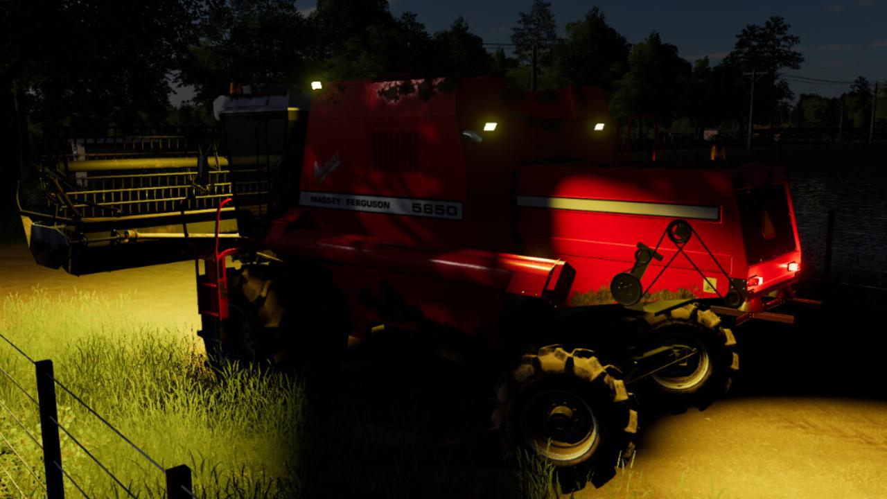 Massey Ferguson 5650 And Massey Ferguson Cutter