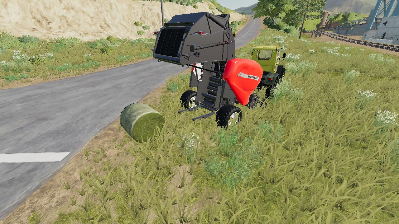 Massey Ferguson round baler