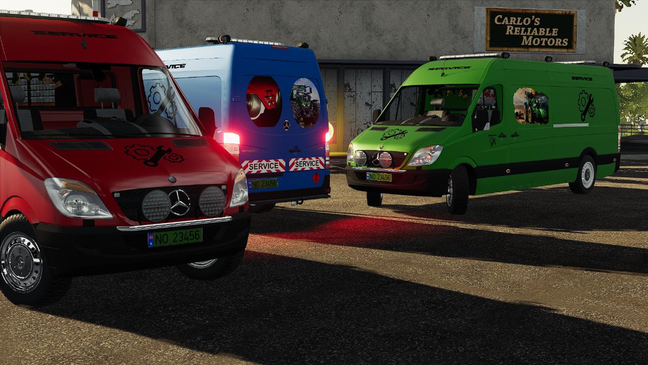 Mercedes Sprinter Servicewagen