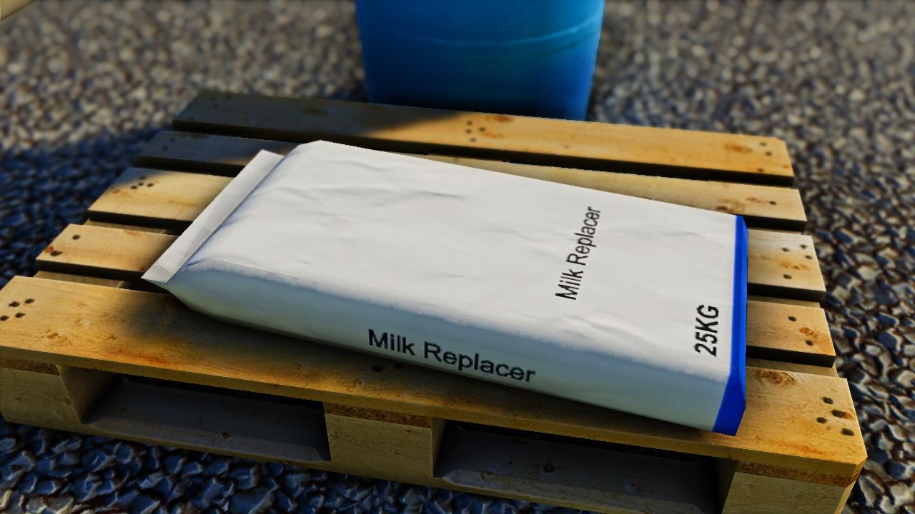 Milk replacer pack