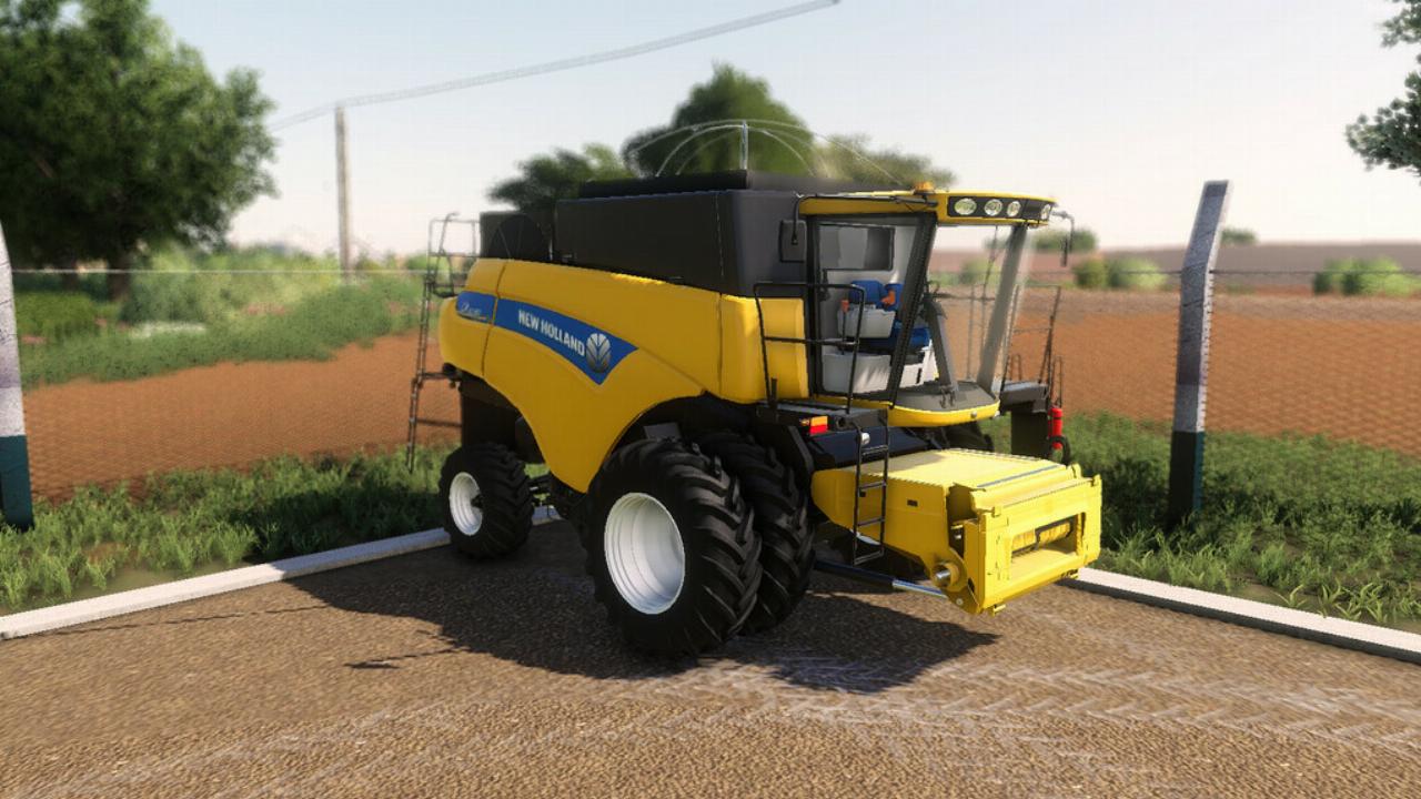 New Holland CR5080 And TX 5.90