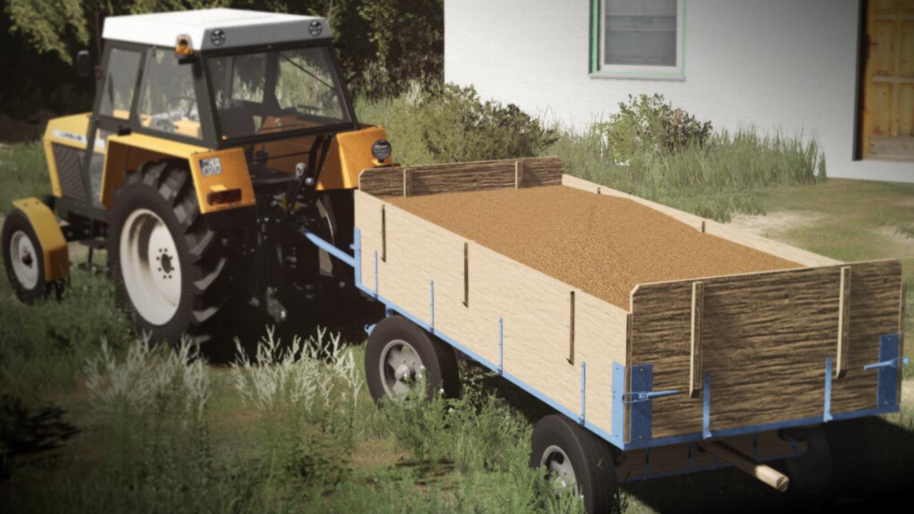 Old Wooden Trailer