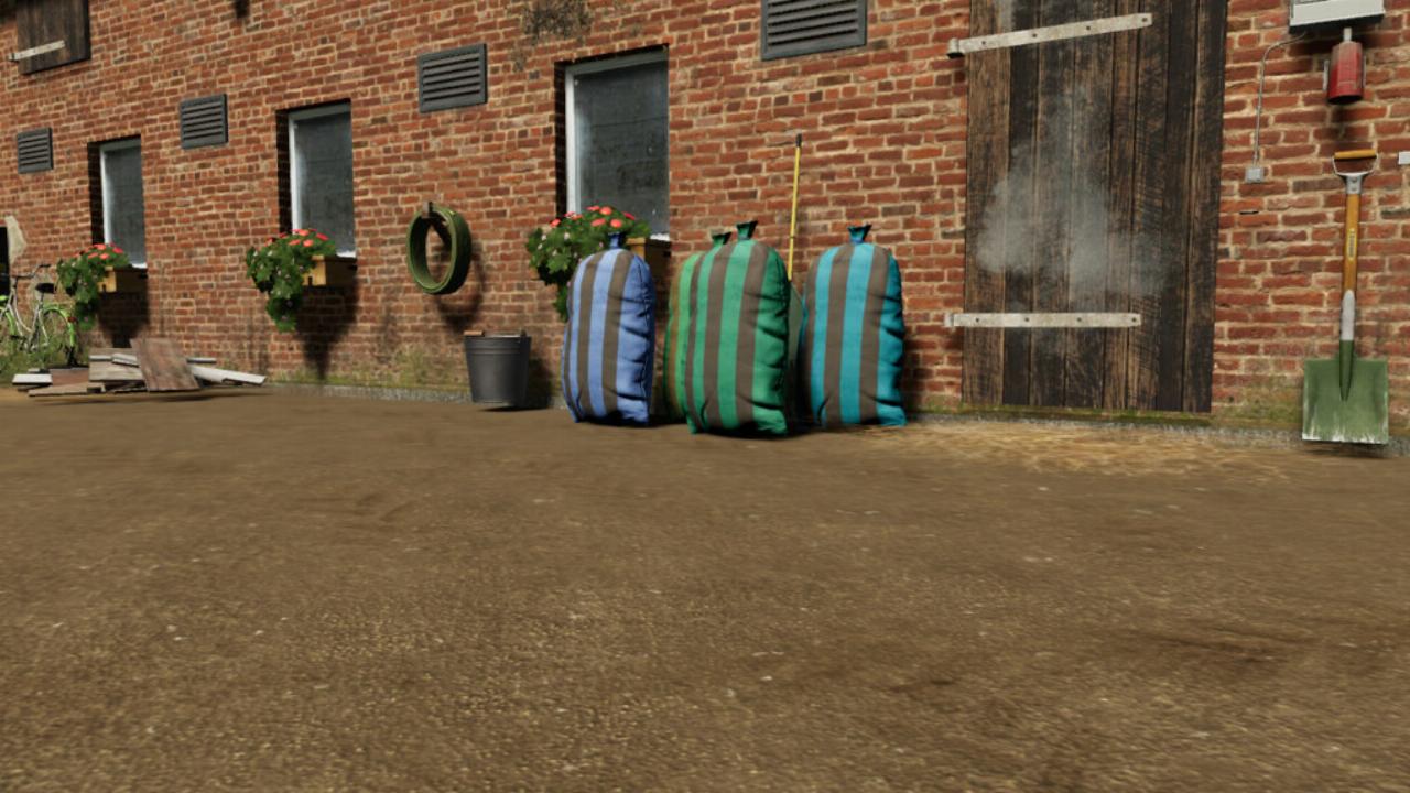 Pallet With Used Sacks