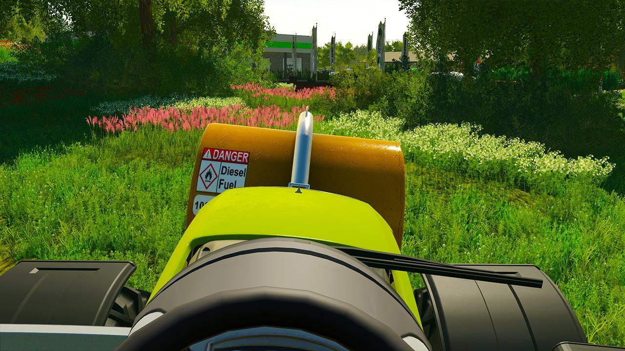 Petite citerne à carburant