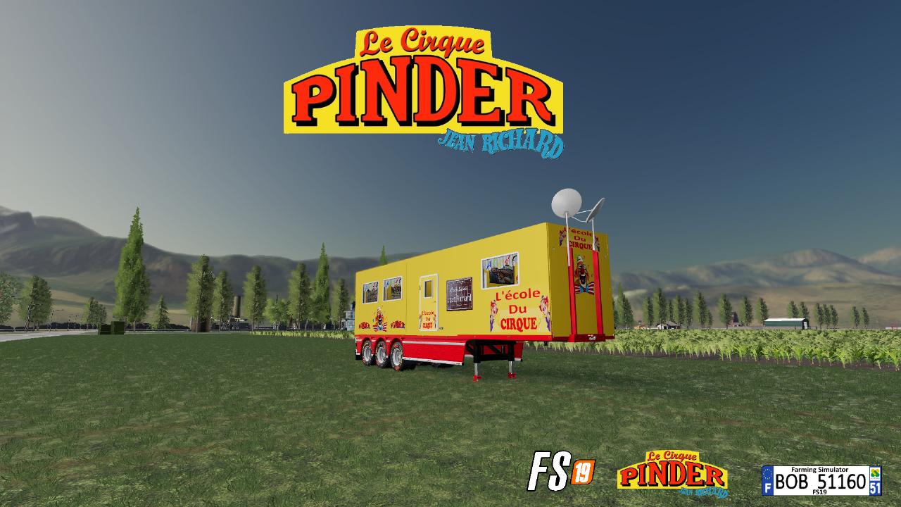 Pinder school trailer