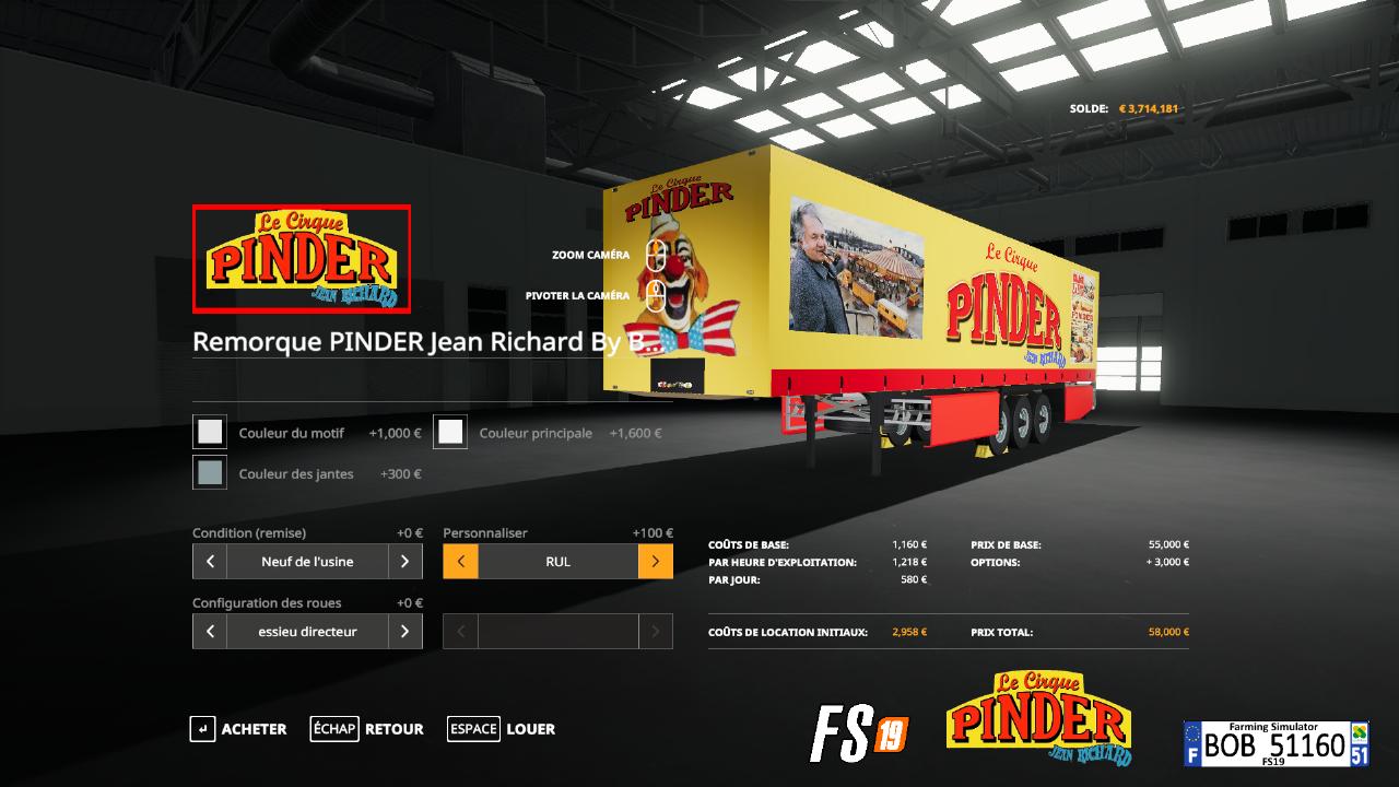 PINDER trailer