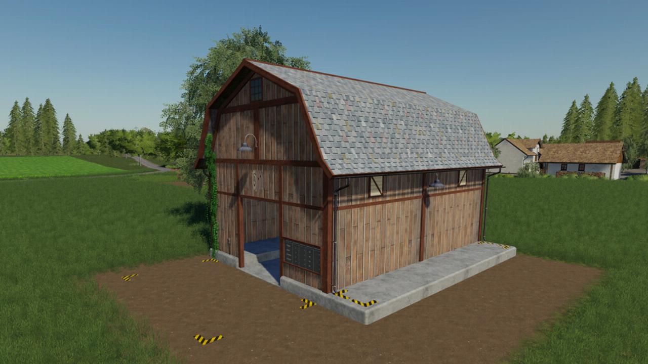 Placeable Bale Barns