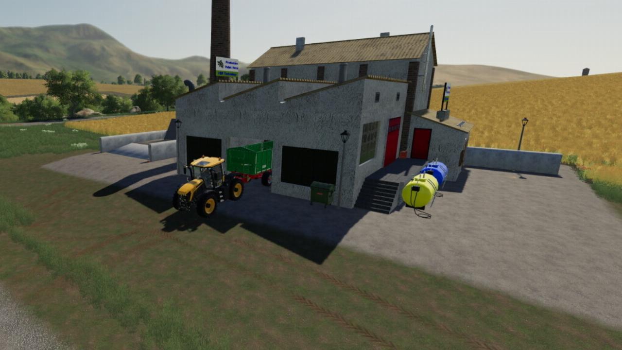 Pack de granulés d'usines à placer
