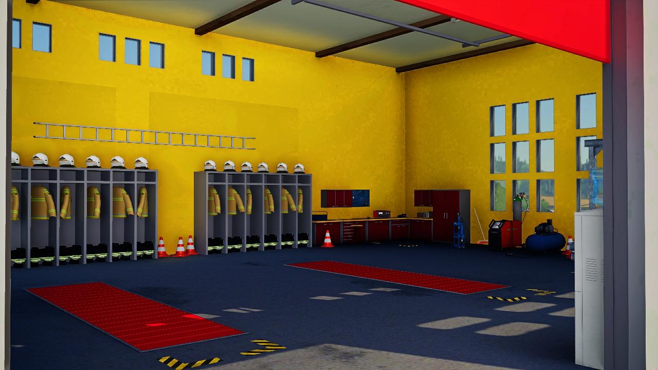 Placeable fire station