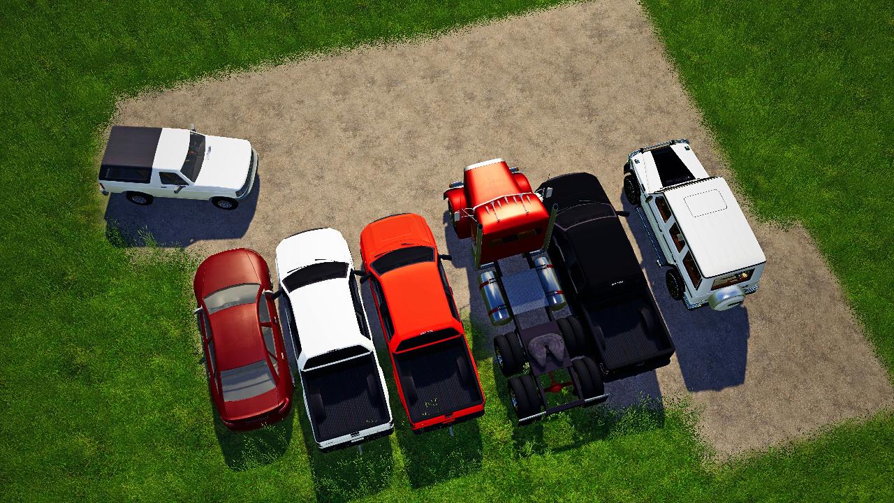 Placeable vehicles