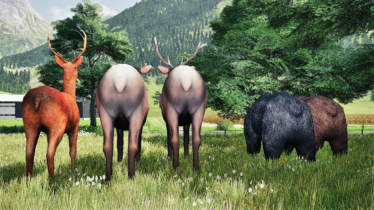 Placeable wild animals