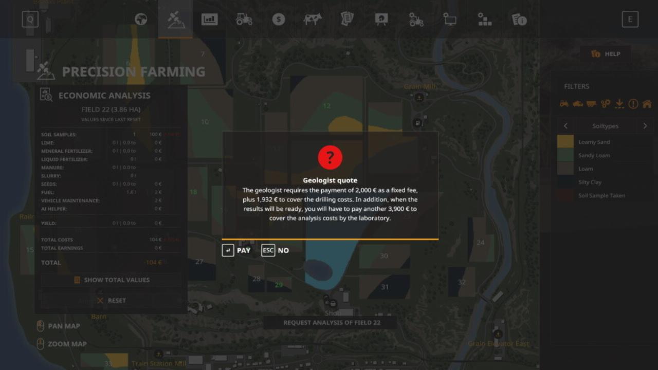 Module complémentaire Precision Farming