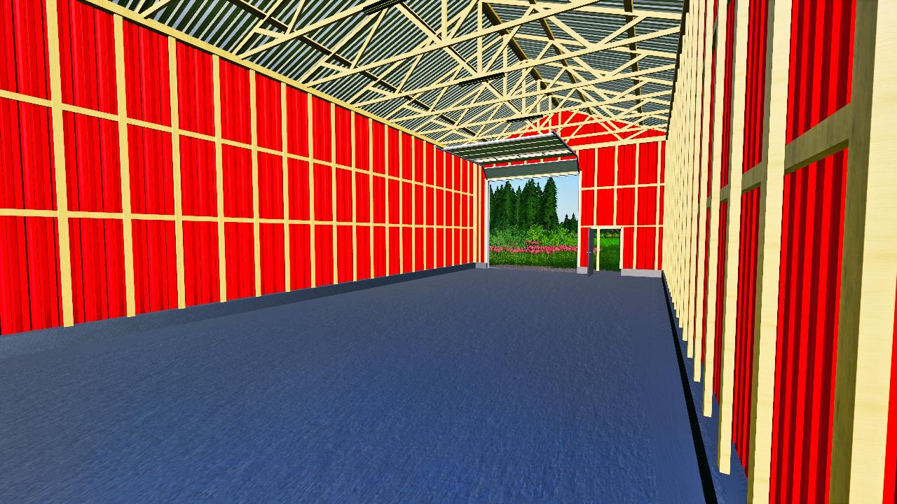 Hangar Rouge 30x60