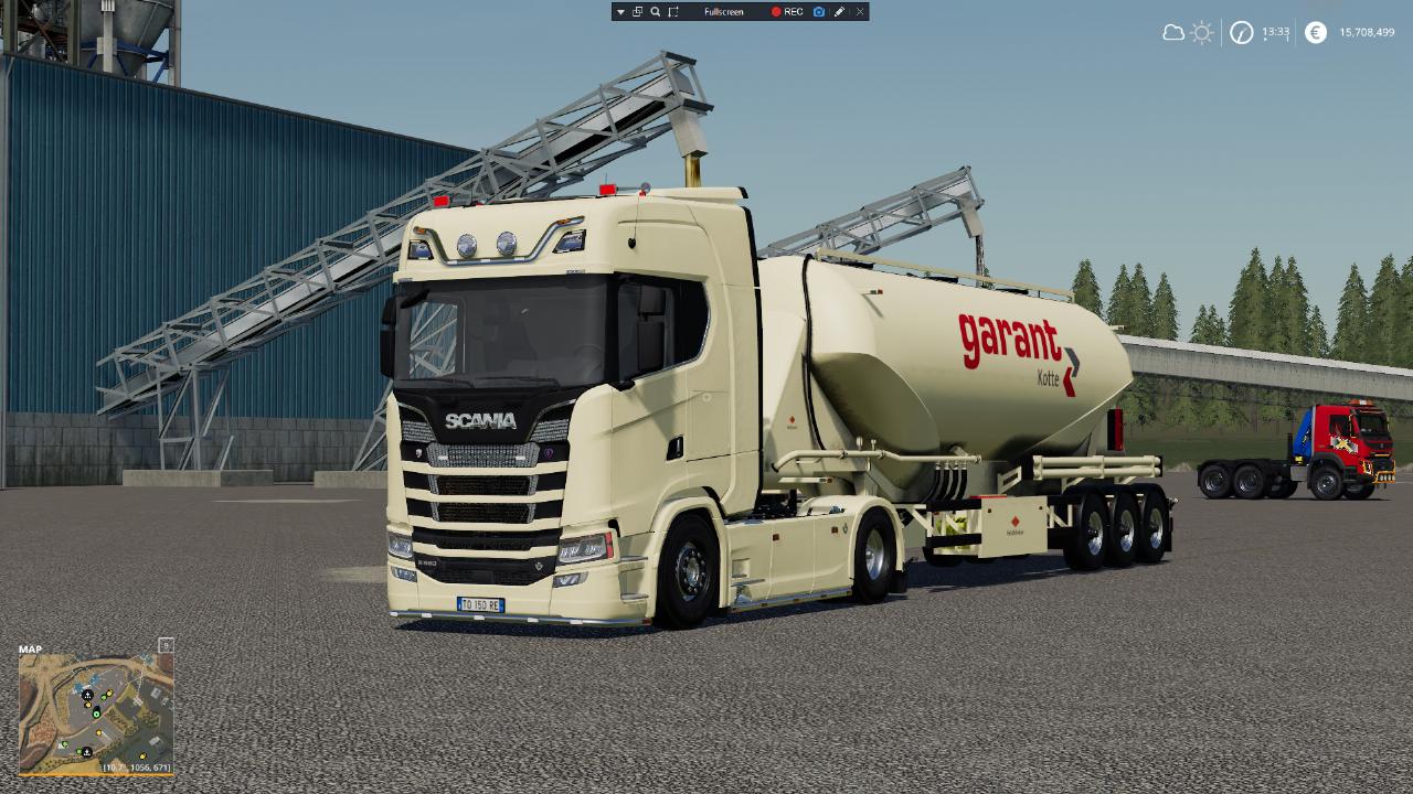 Scania S580 V8 FSMiner's Edit