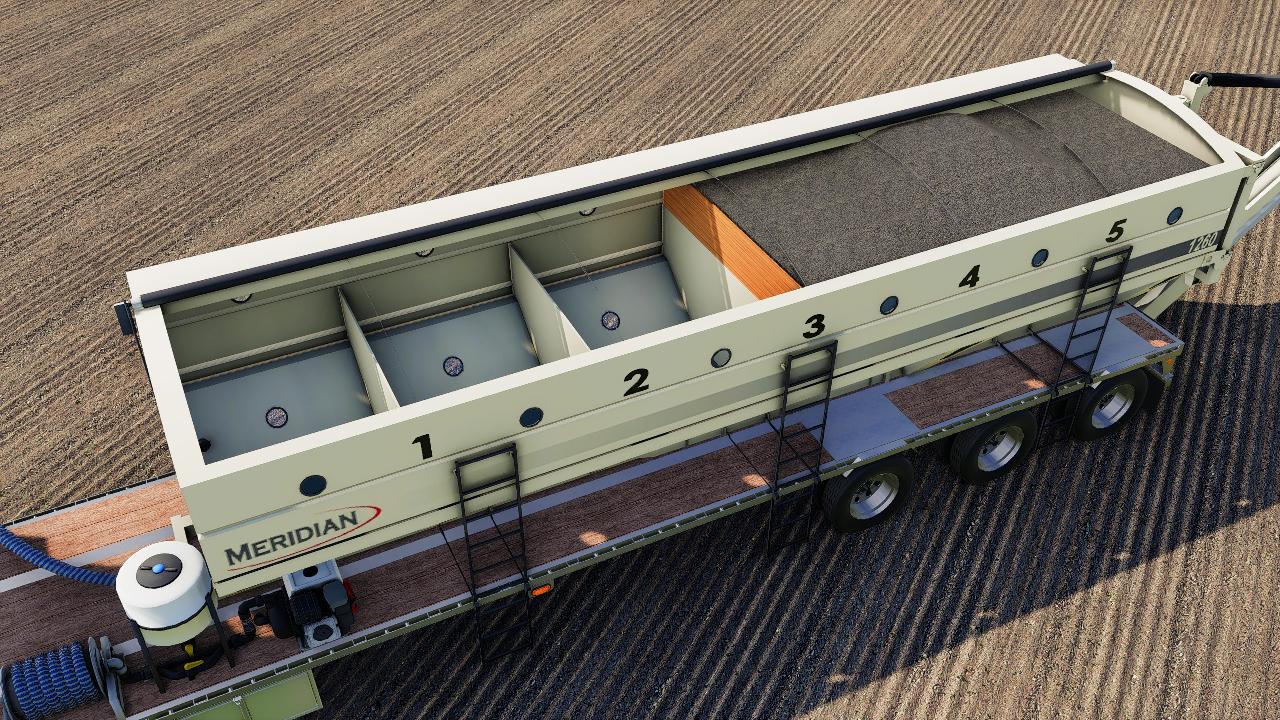 Seed semi-trailer