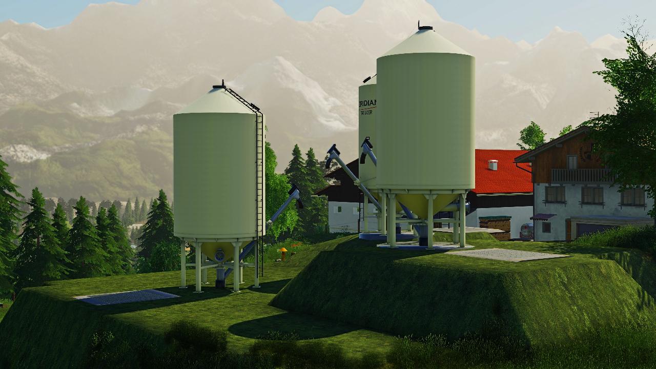 Silo Meridian Fertilizers, lime and seeds