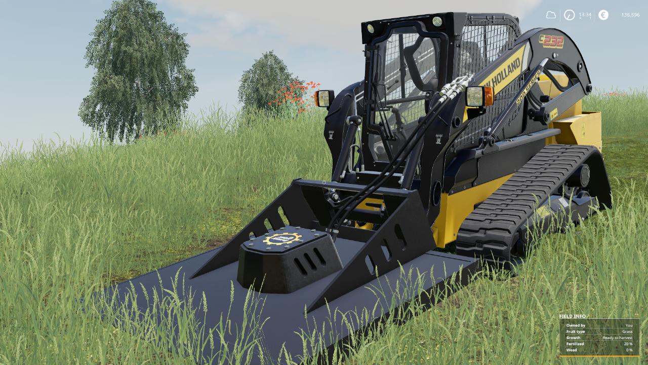 Skid Steer gyro broyeuse