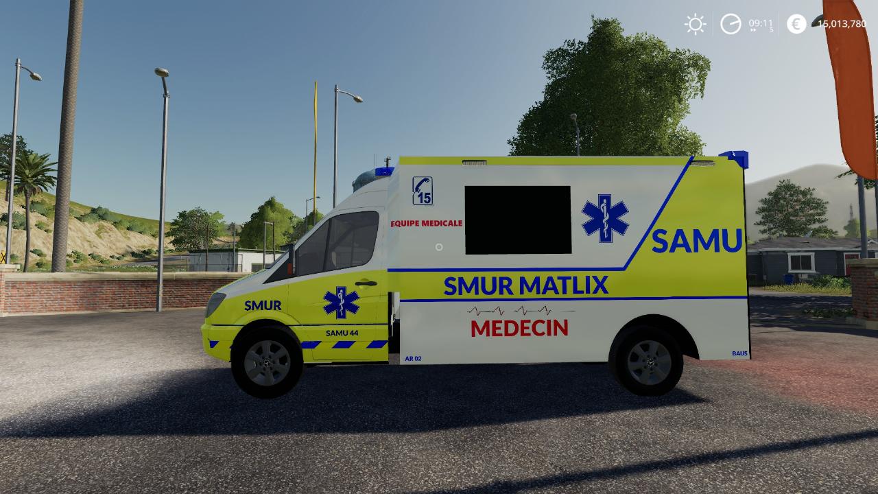 SMUR MATLIX AR 02 Resuscitation Ambulance