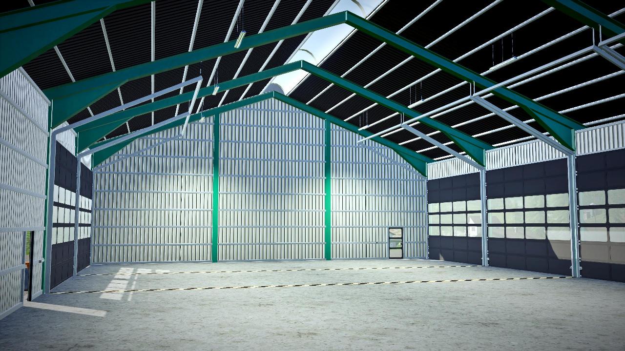 Steel Building Hall