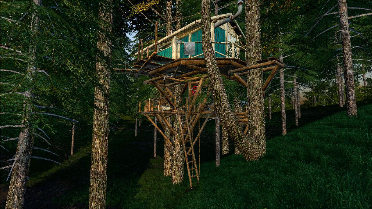 Cabane dans les arbres