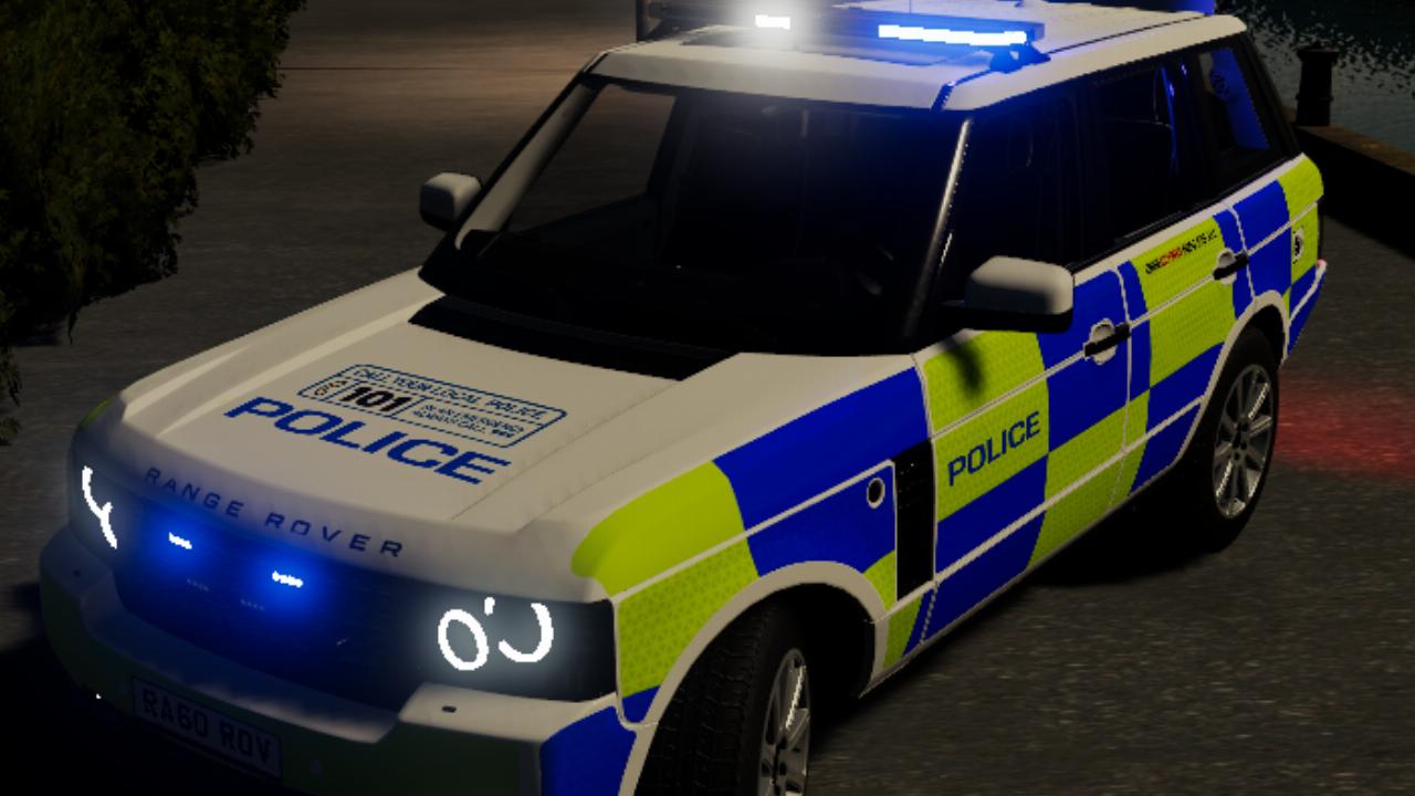 Range Rover de la police britannique
