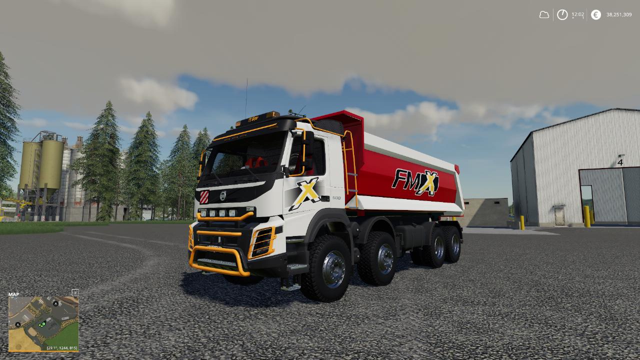 Volvo FMX 8X4 Hardox Tipper FS Miner's Edit