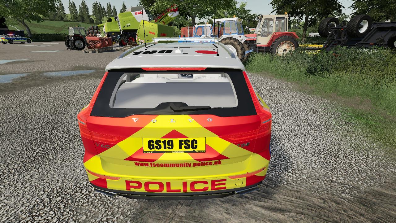Volvo V60 UK Police Edit