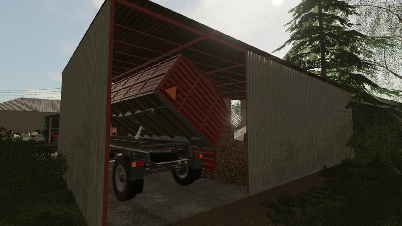 Warehouse With Conveyor Belt