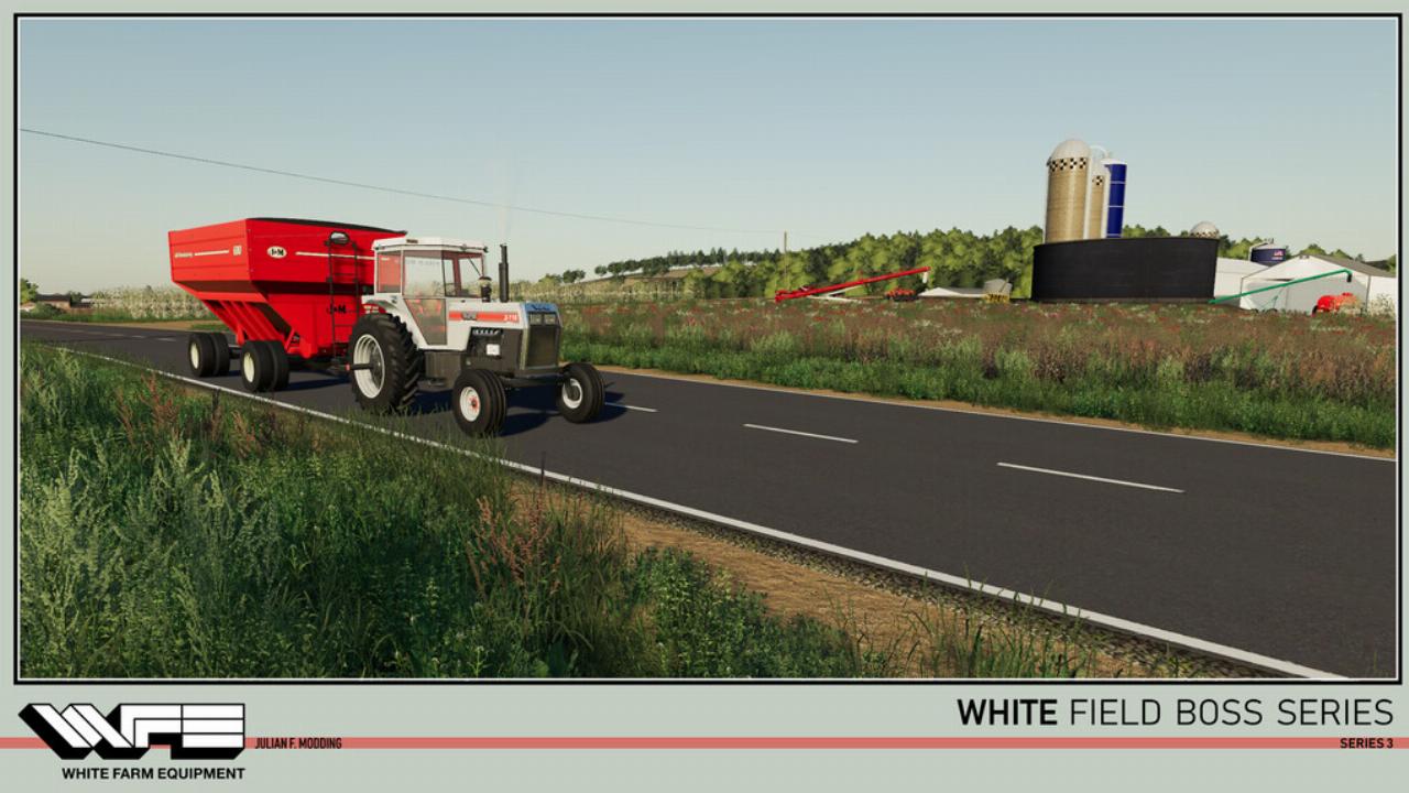 White Field Boss Series 3 Fs19 Kingmods