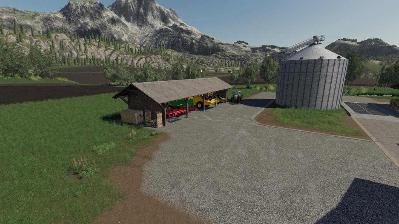 Hangar en bois