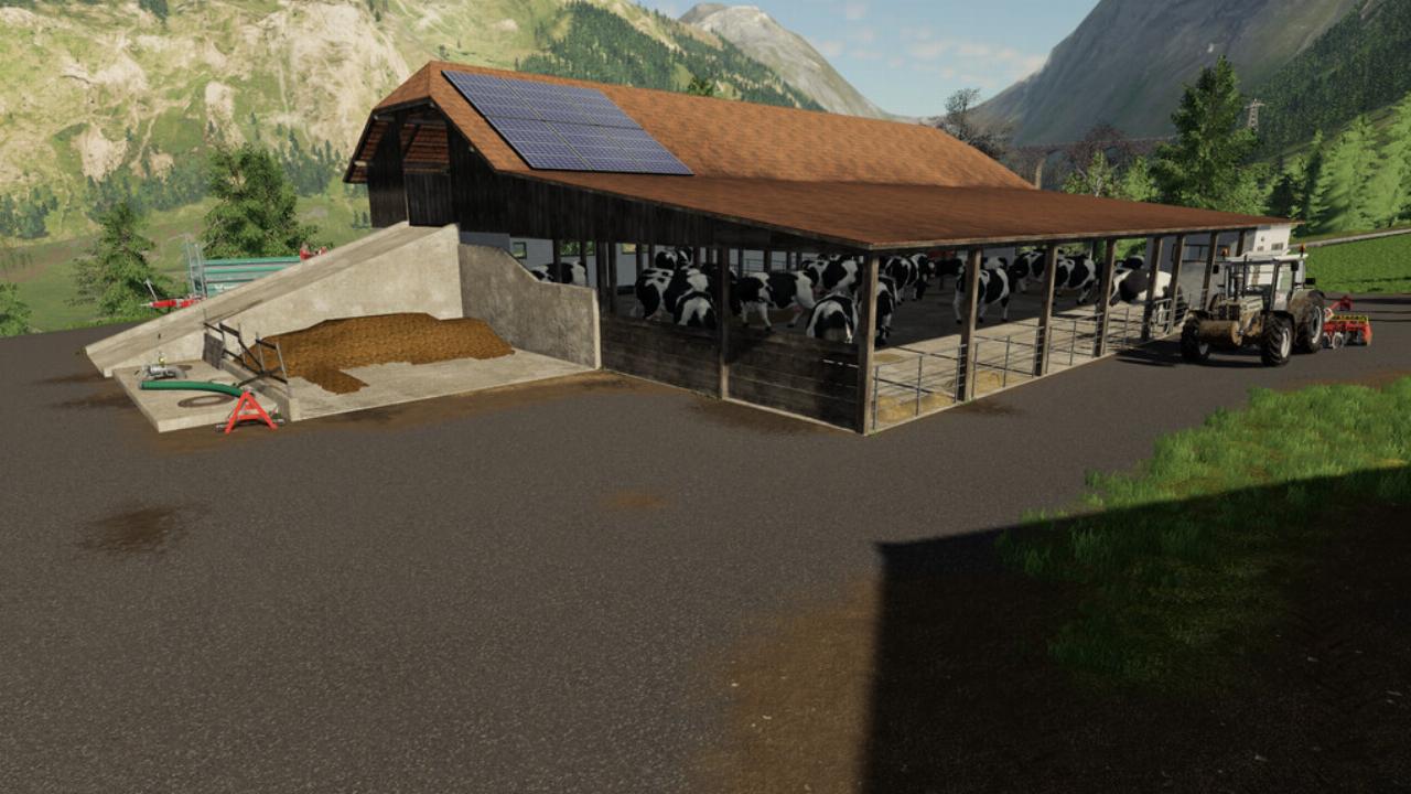 Alpine Cow Barn